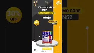Ninja Discount, buy 30% off on Baby Milk using Ninja coupon code. KSA, UAE