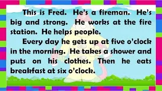 Reading Short Stories for Grade 2 with Voice Over
