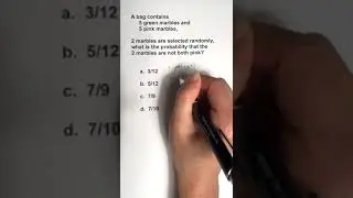 Задача на вероятность | Случайный выбор цветного шарика