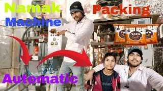 Namak 🧂 packing machine 🧂operator hamare Sath machine operator gir 🧂👍 chuke hain