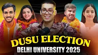 DUSU ELECTION DELHI UNIVERSITY 2025 | BHOOMIKA CHAUHAN | EP 30 | #delhiuniversity #abvp #podcast #yt