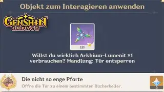 Genshin Impact - Die nicht so enge Pforte, Versteckte Errungenschaft freischalten in Fontaine🔥