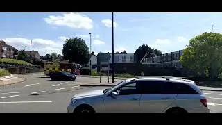 Kent Fire & Rescue Scania Pump & Water Rescue responding to a call Road Gillingham Kent. 🚒💨🚒💨