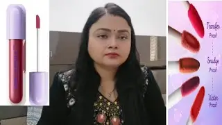 New&rdquo; Blue Heaven Love Capsule Non Transfer Lip Colour || Review & Demo || Shalini Aryan