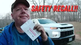 2020-2024 Chevrolet Silverado/GMC Sierra 2500HD 3500HD GM Safety Recall N232426400 Tailgate Release