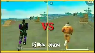 Speed Ability Test Dj Alok VS Joseph Garena Free Fire