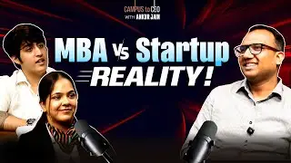 🔥Startup over MBA? Young Founders Speak Truth! MBA vs Startup #Startup #StartupIndia #StartupIdeas