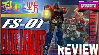 cXc Fantasmo Studios FS-01 ELITE LEADER 11.5&rdquo; TF ROTB OP Electronic Figure Kit Unboxing and Review