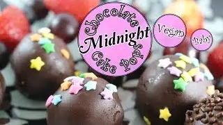 *Vegan* Midnight Chocolate Cake Pops