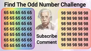 Find The Odd Number Challenge || spot The Odd Number || #emojichallenge #tranding