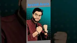 Drawing Arvind Arora Sir | @A2 Motivation {Arvind Arora}