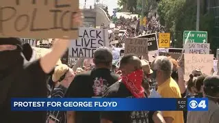 Protesters march in St. Louis area following death of George Floyd
