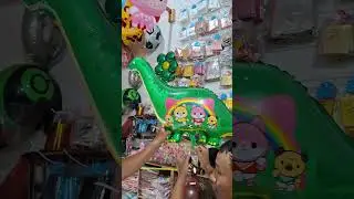 balon karakter dino #anakanak #anak #balon #balonkuadalima