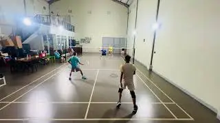 Atjing Yosep vs Nank2 Apung #videoshort #badminton #badmintolovers #video #sports 