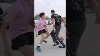JDub vs Fan 1v1 🏀🔥