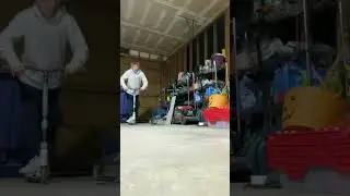 Just learned 50-50 to bar off! #scooter#shorts
