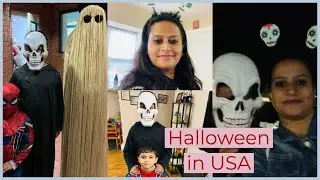 Halloween celebration in USA || Indian family in USA || Happy home maker subhra| Hindi vlog