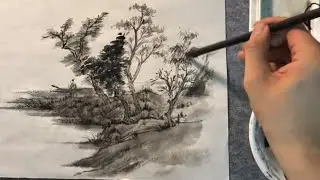 Landscape Chinese Art Painting - Eastern Art
