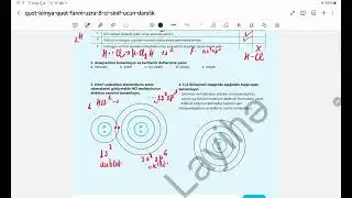 8-ci sinif dərslik Kimyavi rabitə mövzusu(Ümumiləşdirici tapşiriqlar və xulasə)