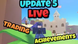 UPDATE 5 OUT NOW! TRADING AND PLAYING *LIVE* | Tapping Legends Final