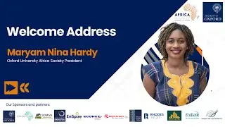 Welcome Address Oxford Conference 2025 Opening - Youth Shatter Stereotypes | Maryam Nina Hardy