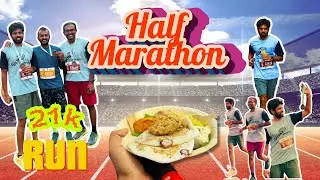 I Ran a Half Marathon Without Training #tamilvlog