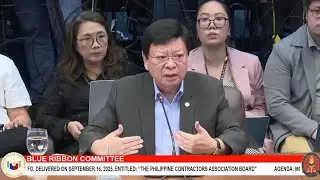 Blue Ribbon Committee on DPWH Anomalous Flood Control Projects | September 25, 2025