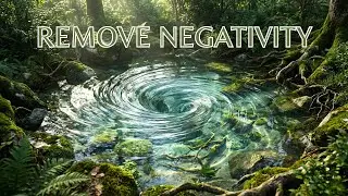 Remove Negative Energy Instantly | 432Hz Crystallized Water Vortex | Raise Vibration