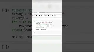 reverse a string with python