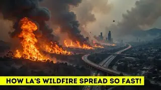 How LA's Wildfire Spread So Fast!