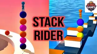Stack Rider 3D 👩&zwj;❤️&zwj;👨⭐💫 MAX LEVELS!! All Levels Gameplay Walkthrough Android, iOS NEW UPDATE...