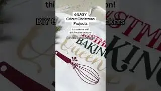 6 Easy Christmas Cricut Project Ideas