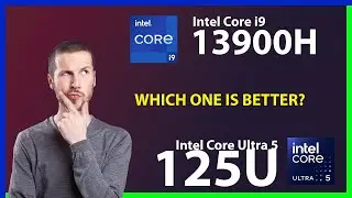 INTEL Core i9 13900H vs INTEL Core Ultra 5 125U Technical Comparison
