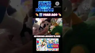One Year ago when Mario was a fake doctor