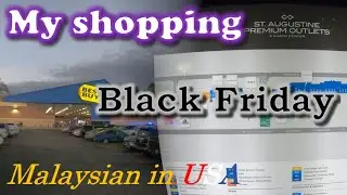 Shopping at Black Friday | Malaysian in USA #blackfriday #bestbuy #premiumoutlets