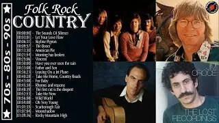 The Best Of 70s Folk Rock Country Music With Lyrics  - Kenny Rogers,John Denver,Cat Stevens,...
