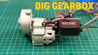 GEARBOX METAL SCX10 DENGAN FITUR DIG ‼️ CUMA 300 RIBUAN