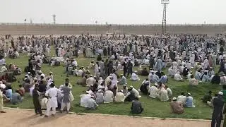 Molana Shabeer UL Haq Kashmiri Namaz e janaza in Multan stadium