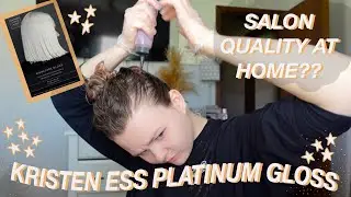 💇🏼&zwj;♀️✂️ Ruining My Hair For Almost 20 Minutes Straight! / Kristin ESS Signature Hair Gloss!