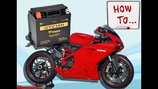 How To install a bigger Yuasa Battery in your Ducati 1098