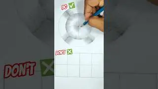 How to shade with a pencil ✏️ ! shedding techniques #shorts #viral #art #share  #tips