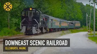 Classic ALCO S4 on the Downeast Scenic Railroad