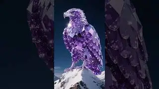 Birds + Crystal (Owl, Ostrich, Toucan, Parrot, Flamingo, Eagle, Penguin)