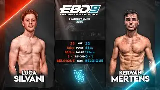 EBD 9 - Luca Silvani vs Kerwan Mertens / AMATEUR FEATHERWEIGHT BOUT