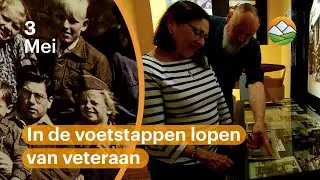 In de voetstappen lopen van de vader tijdens de tweede wereldoorlog