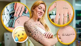 TOUR PELAS MINHAS TATUAGENS! (Tem uma que vocês nem sabiam 🤫)