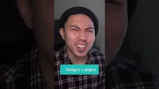 Что значит HANGRY?