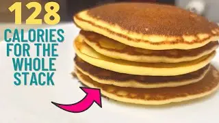 Low calorie pancakes l low calorie breakfast recipe l Low calorie dessert