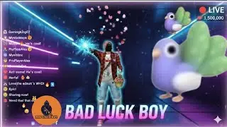 new live streaming bad luck boy