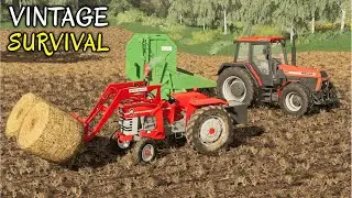BACK TO THE FARM! BALER, HEDGE & FL FAIL | Vintage Survival | Episode 30